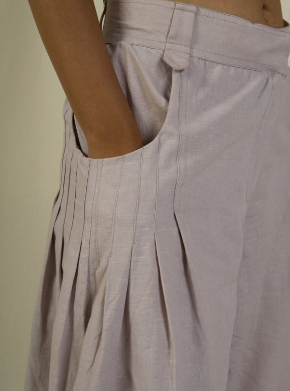 Pleated Pocket Pant - Sustained Grey