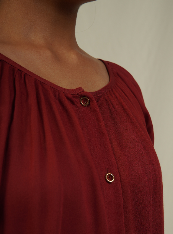 Boat Neck Shirt - Astro Dust
