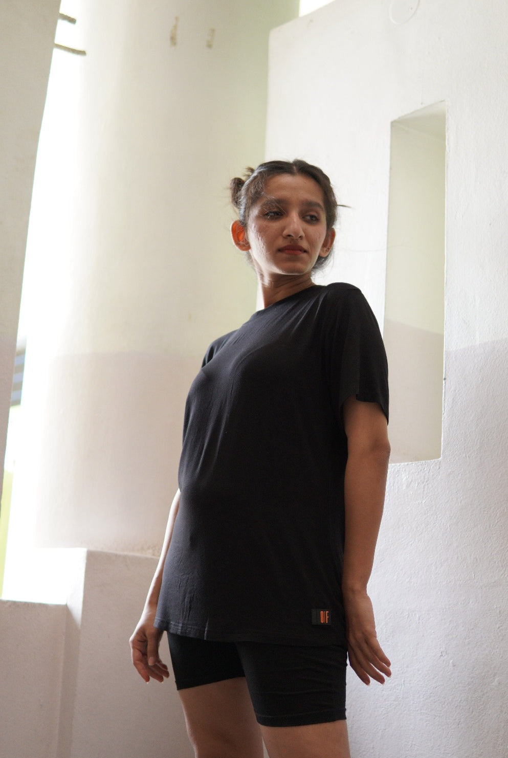 Not-so-Basic Crew Neck T-shirt - Women