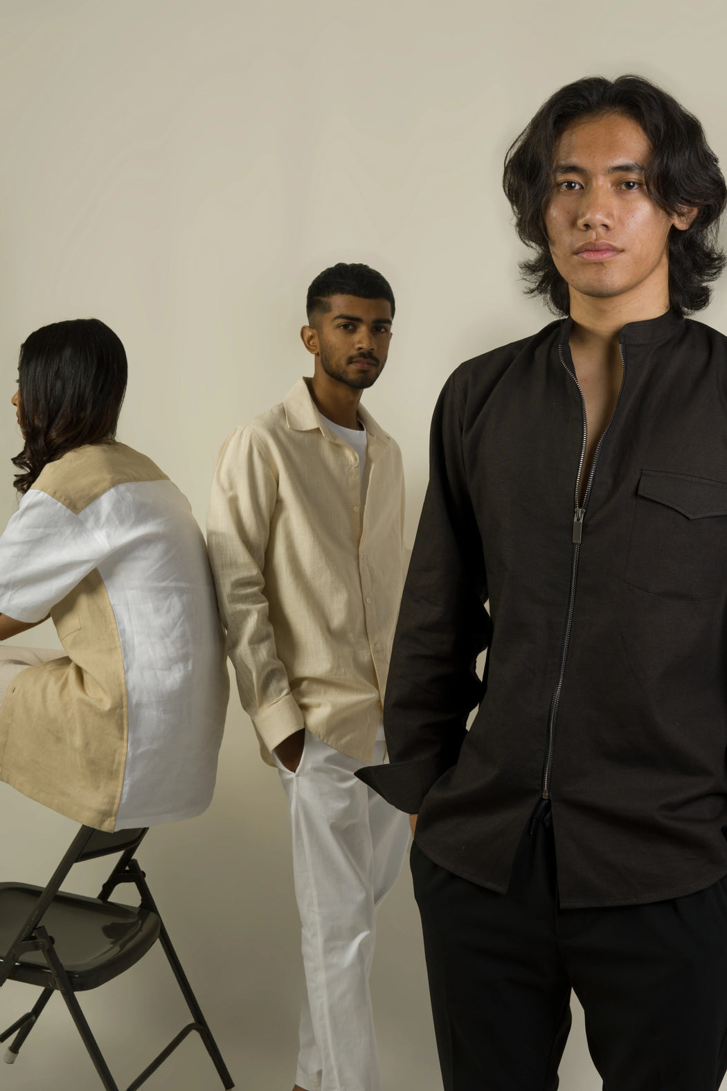 Classic Everyday Shirt - Light Beige