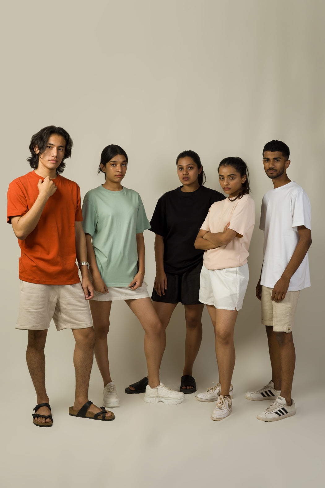 Round Neck T-Shirt - Sage Green