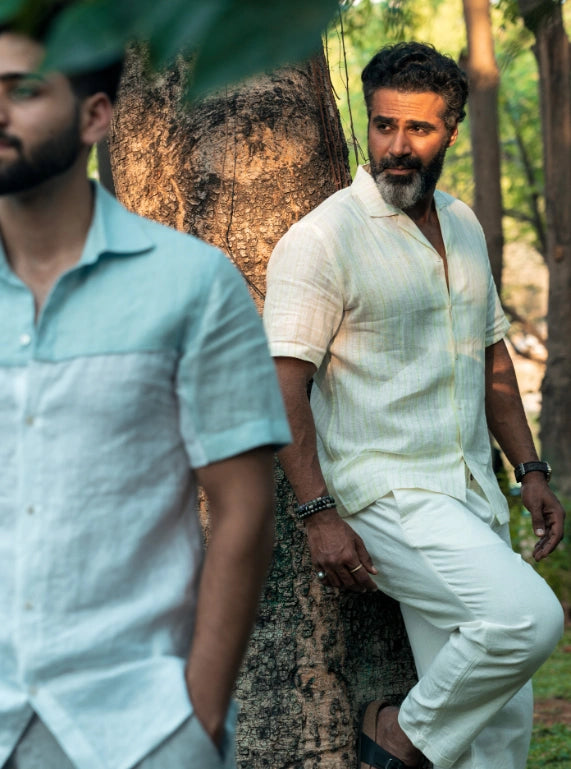 Lux Ray Contoured-Yoke Shirt