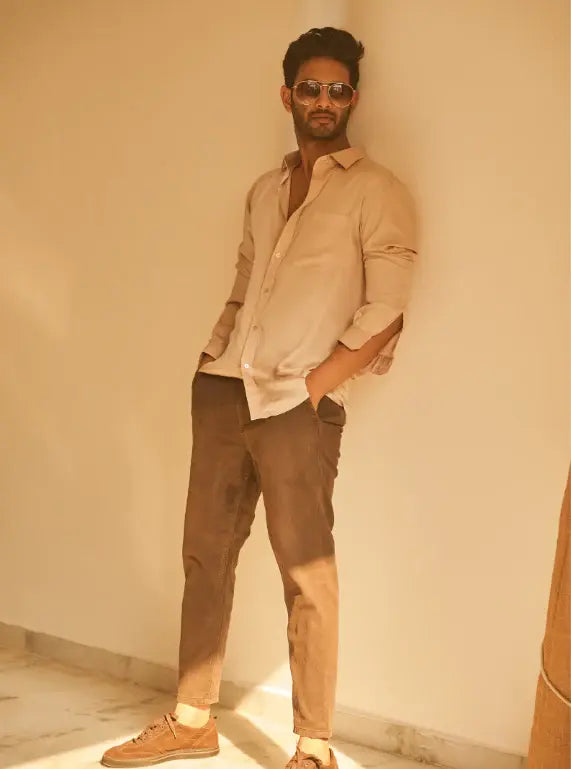 Camisa semiformal de lujo