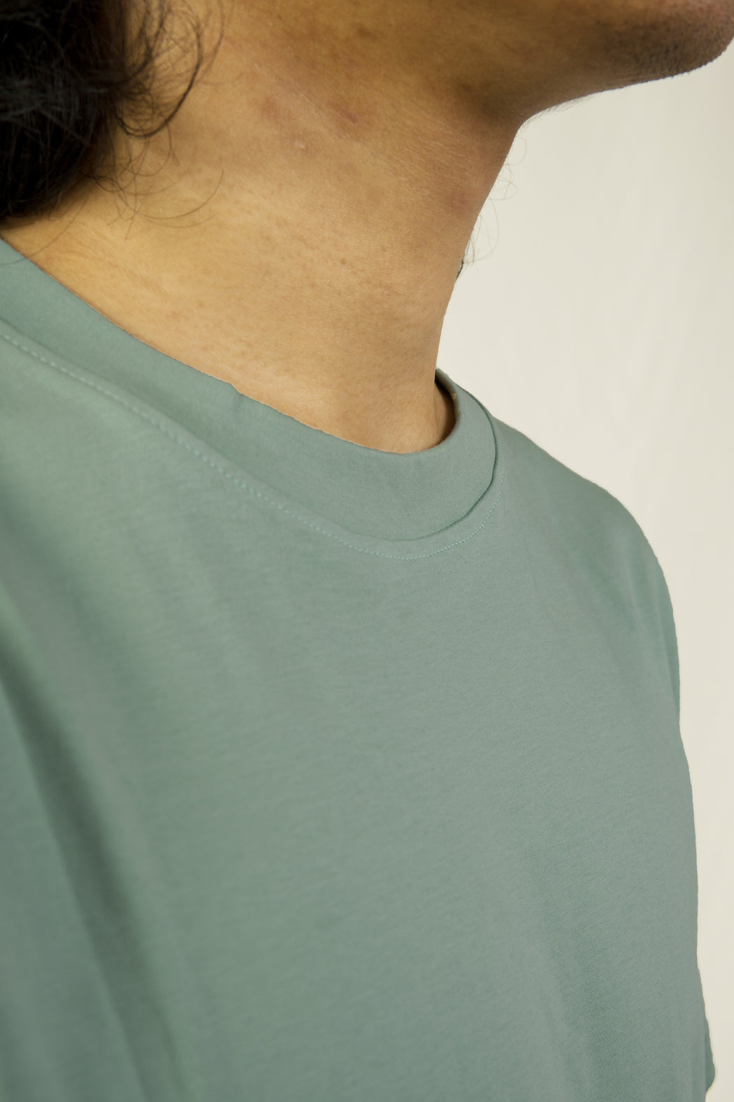 Round Neck T-Shirt - Sage Green