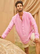 Buttoned Pullover Shirt