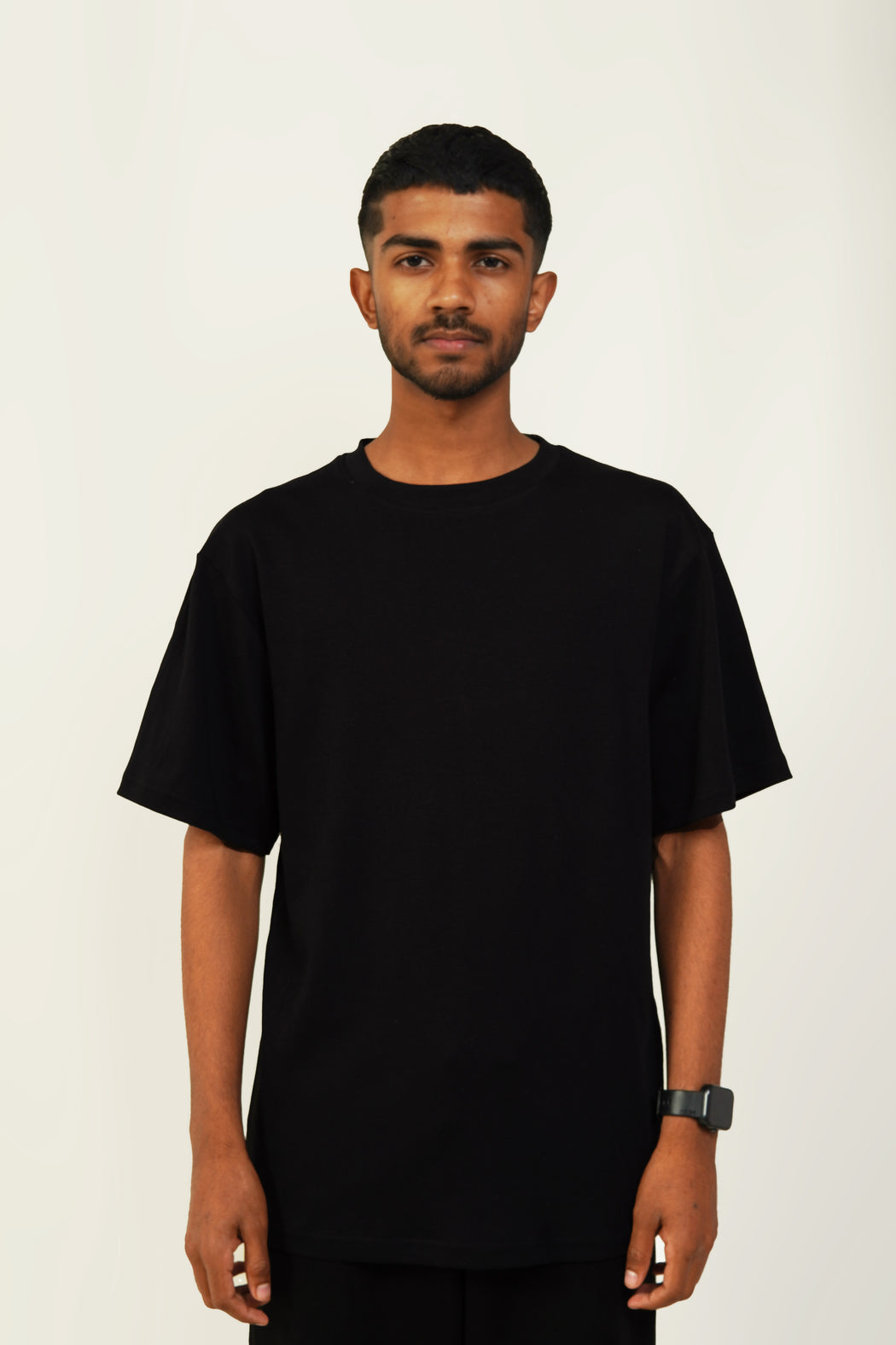 Crew Neck T-shirt - Cool Black