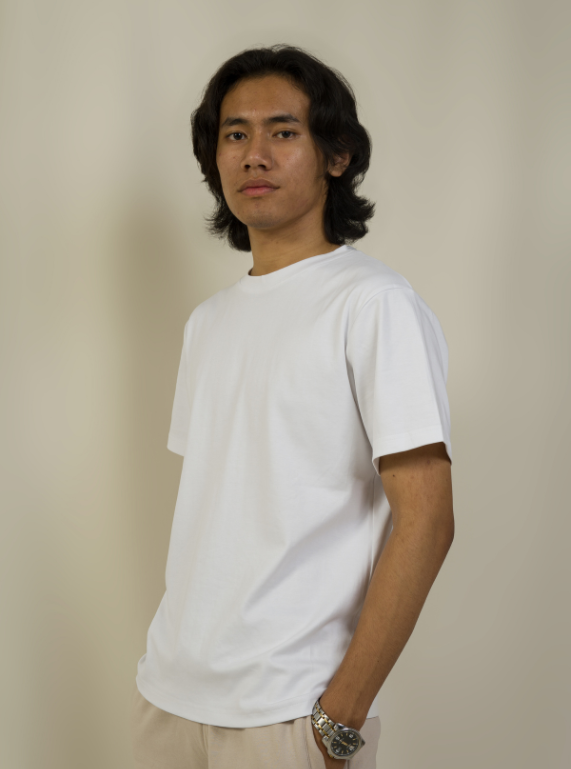 Round Neck T-Shirt - Soft White