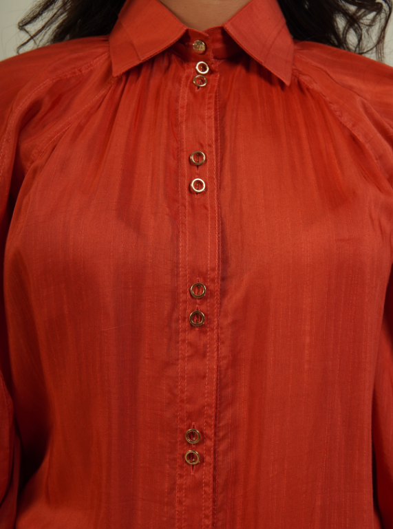 Double Collar Shirt - Astro Dust