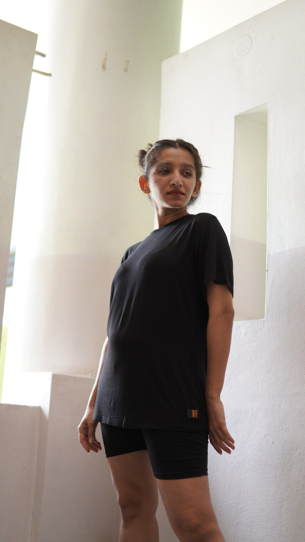 Not-so-Basic Crew Neck T-shirt - Women