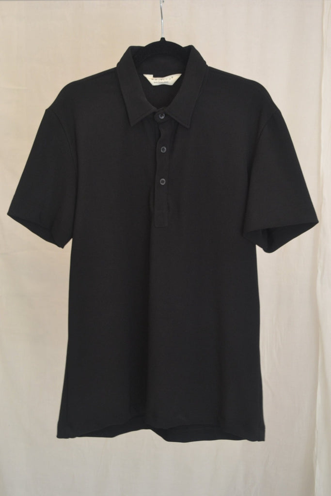 Black Recycled PET Polo
