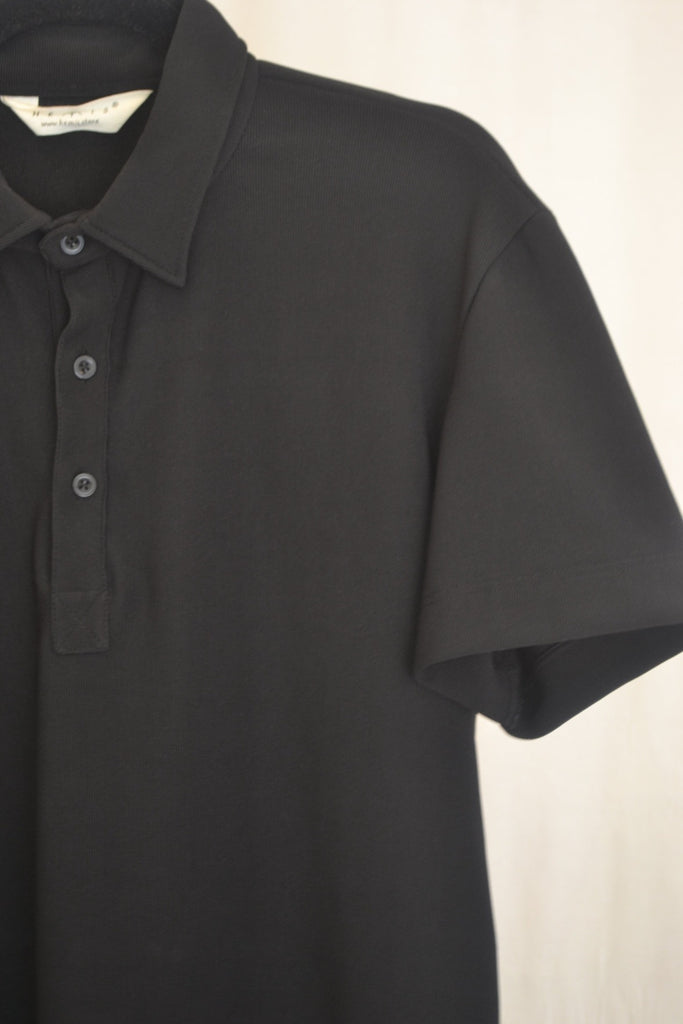 Black Recycled PET Polo