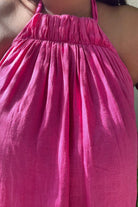 Pink Halter Neck Dress