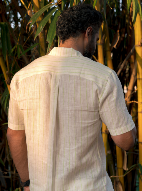 Lux Ray Contoured-Yoke Shirt