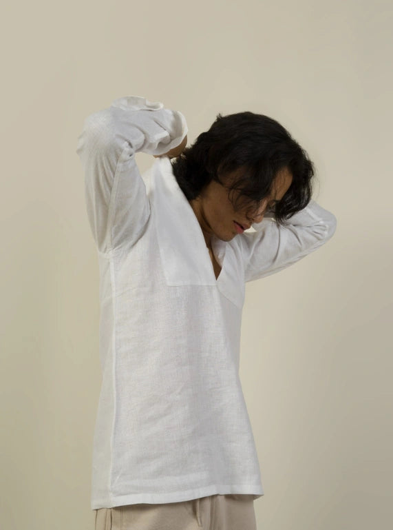 Pullover Shirt - Soft White