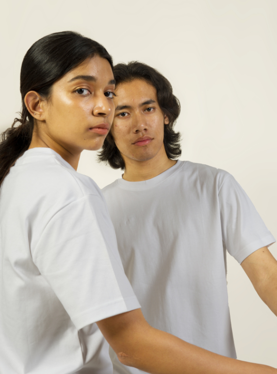 Round Neck T-Shirt - Soft White