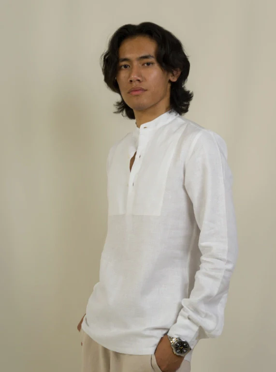 Pullover Shirt - Soft White