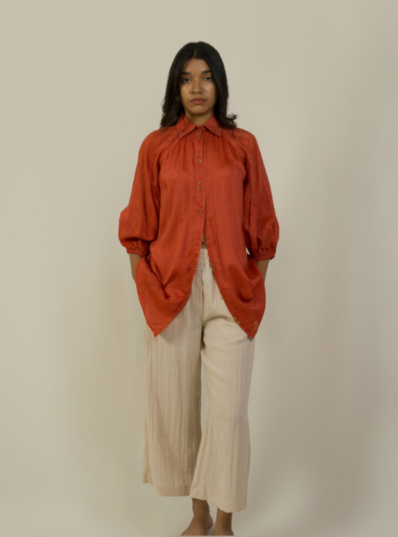 Double Collar Shirt - Astro Dust