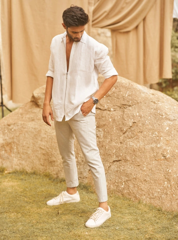 Chemise à glissière