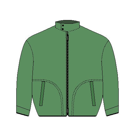 TWO-WAY ZIPPER SHACKET