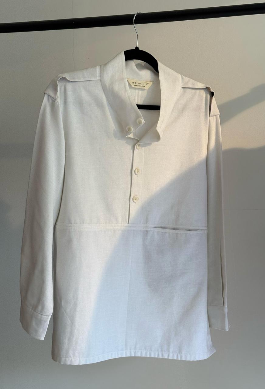 PULLOVER WITH STANDING COLLAR